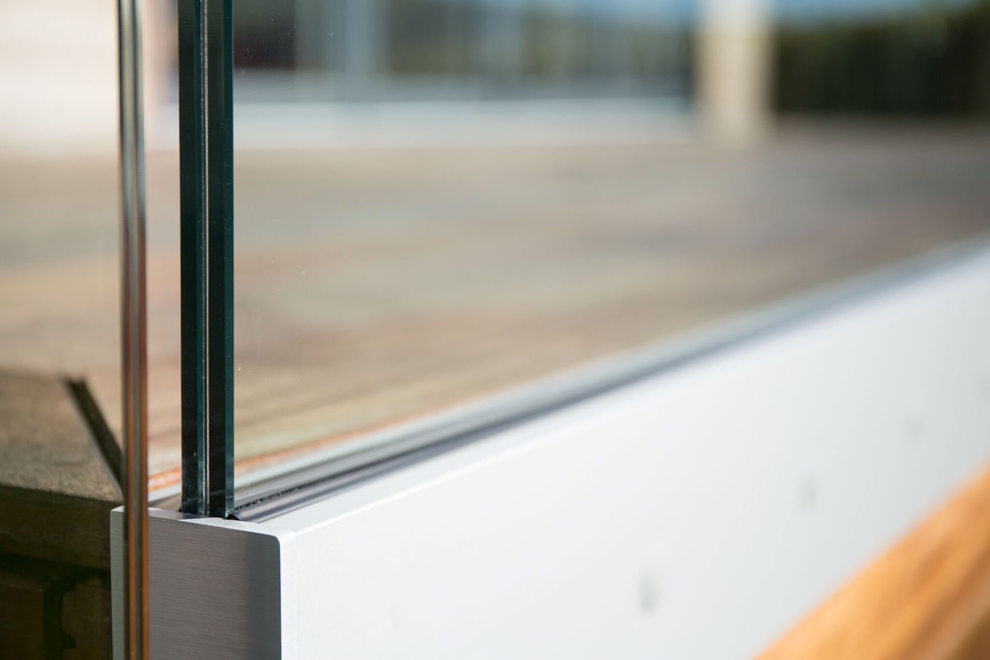 Glass Balustrade Close up