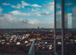 view from a london balcony